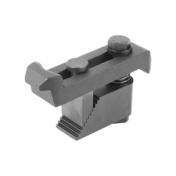 Clamp Strap Goose-Neck Size:2 Carbon Steel, With Adjustment Unit, B=18